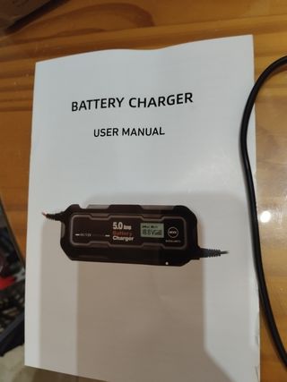 Cargador Baterías BYGD 5A 6/12V