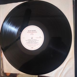 LP 1980 ART ROCK Roxy Music - Flesh + Blood vinilo