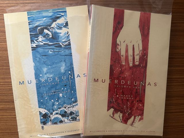 1 Habrá sangre y volumen 2 manos ensangrentadas