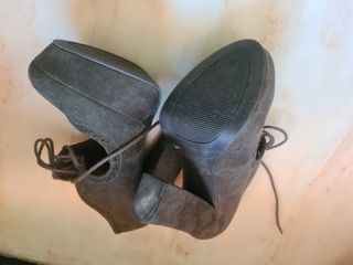 Tacones Marypaz color verde talla 35