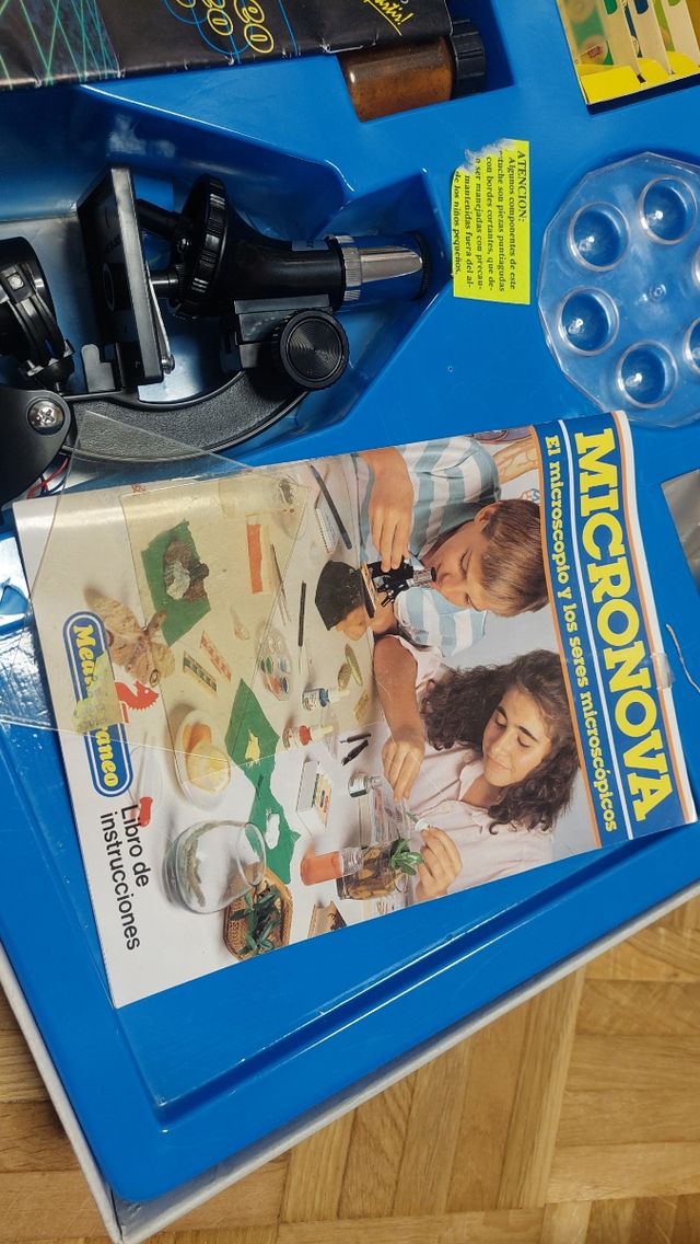 Microscopio MicroNova + accesorios