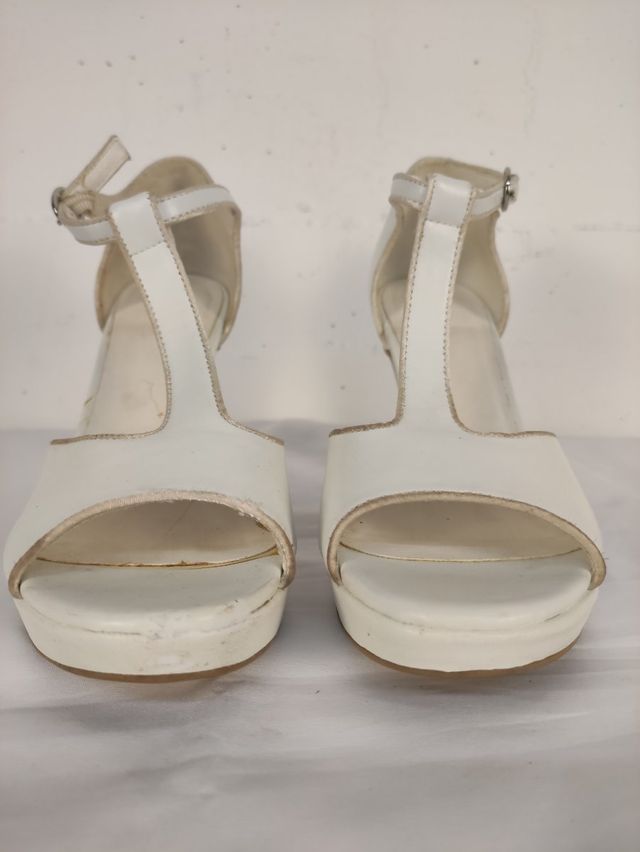 Sandali bianchi tacco - estivi