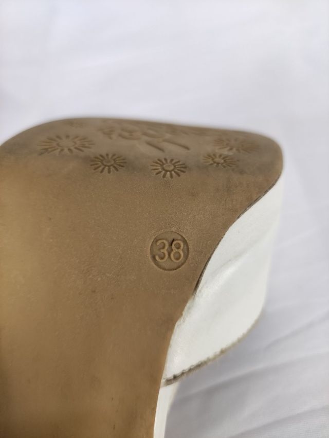 Sandali bianchi tacco - estivi