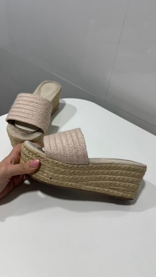 Sandalias de plataforma. usadas un par de veces 