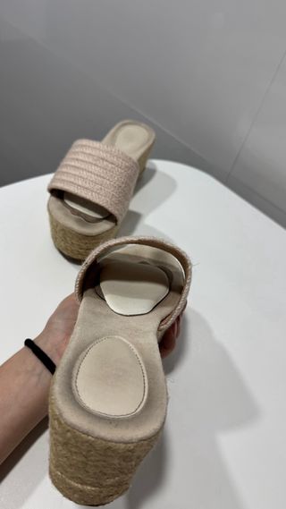 Sandalias de plataforma. usadas un par de veces 