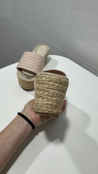 Sandalias de plataforma. usadas un par de veces 