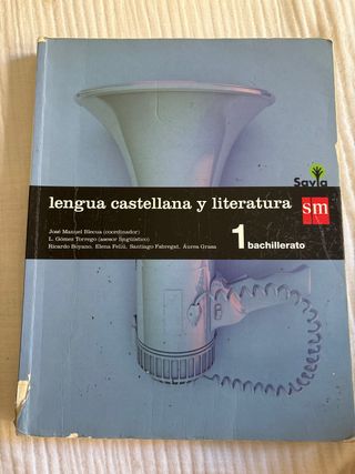 Libro Lengua Castellana y Literatura