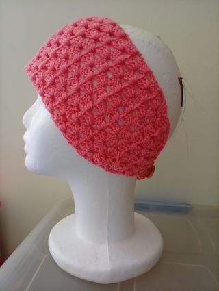 6 Diademas Crochet varios colores y estilos