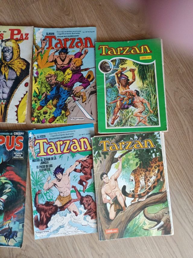 10 Cómics variados