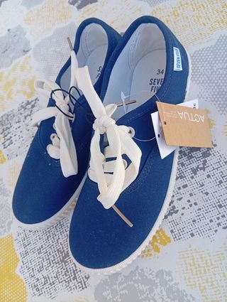 Zapatillas lona niño Seven Five - 34