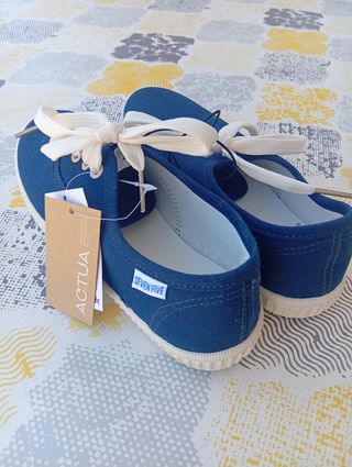 Zapatillas lona niño Seven Five - 34