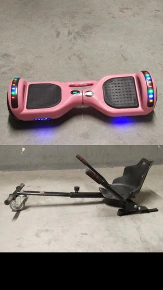 Hoverboard rosa + kart
