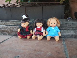 3 Muñecas Famosa pequeñas