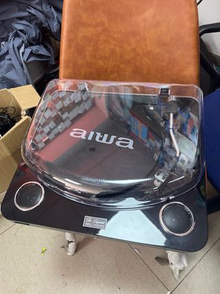 Aiwa GBTUR-120BKMKII Tocadiscos Bluetooth