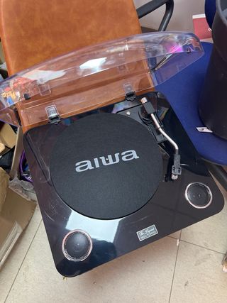 Aiwa GBTUR-120BKMKII Tocadiscos Bluetooth