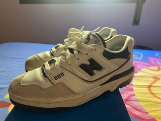 Zapatillas New Balance 550 - Blanco/Azul