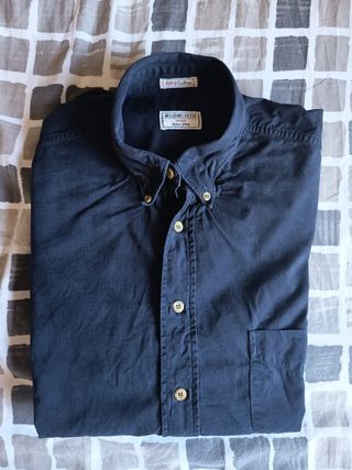 Camisa real Massimo Dutti negra - Talla M