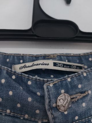 Shorts lunares - Vaqueros Stradivarius