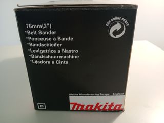 Lijadora banda Makita 9910 - Nueva