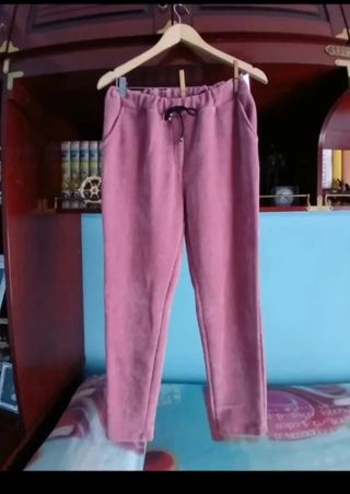 Pantalones deportivos rosa