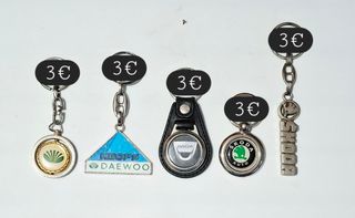 Llavero DACIA DAEWOO SKODA Vintage clásico