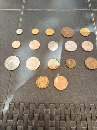 Monedas antiguas - Coleccion francesas diferentes 