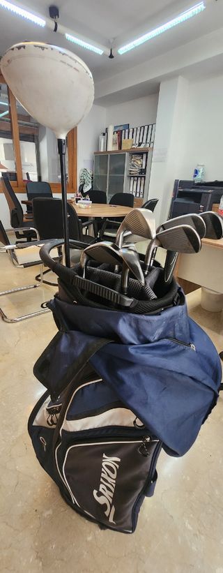 Bolsa golf Srixon seminueva + palos Taylormade usa