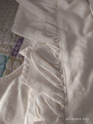 Blusa Ralph Lauren beige talla S
