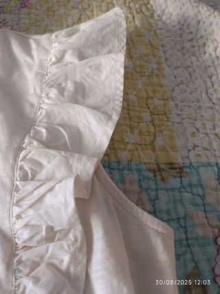 Blusa Ralph Lauren beige talla S