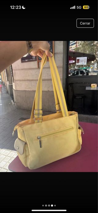 Bolso vintage amarillo