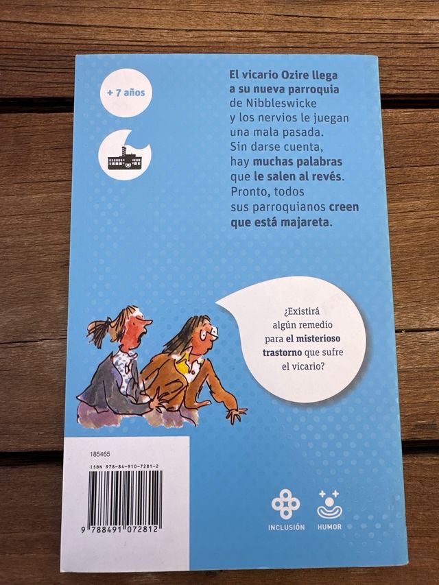 El vicario que hablaba al revés (Spanish Edition)