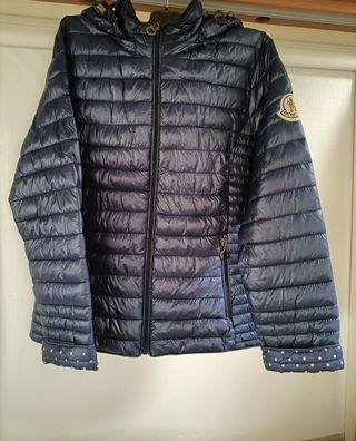 Chaqueta acolchada azul