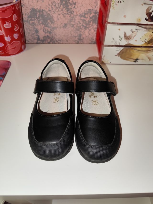 Zapatos niña colegio Piel número 27