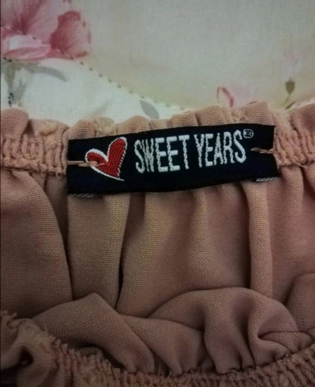 Blusa Sweet Years rosa