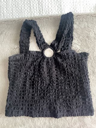 Top negro Mango - Tirantes