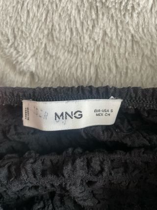 Top negro Mango - Tirantes