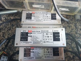 4 Transformadores LED Mean Well ELG-75-24