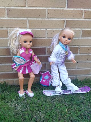 2 Muñecas Nancy: Deportista & Esquiadora