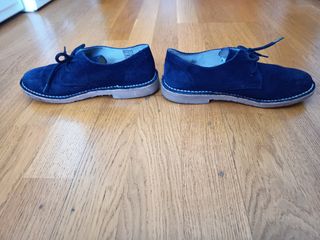 Zapatos ante azul marino nº 37