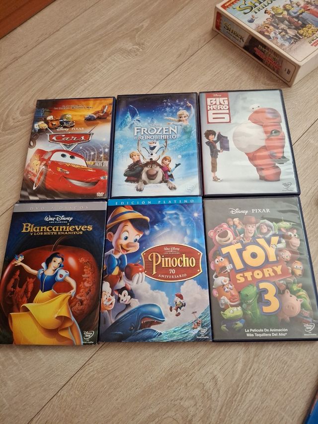 Películas Disney DVD - 7 películas