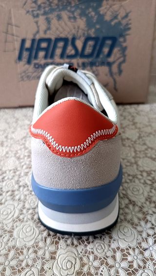 Scarpe Hanson Beige/Blu n.42
