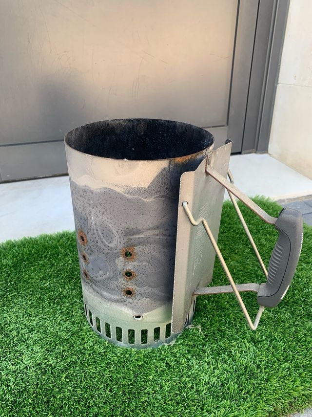 Weber alto 30 cms.  chimenea encendido Rapidfire