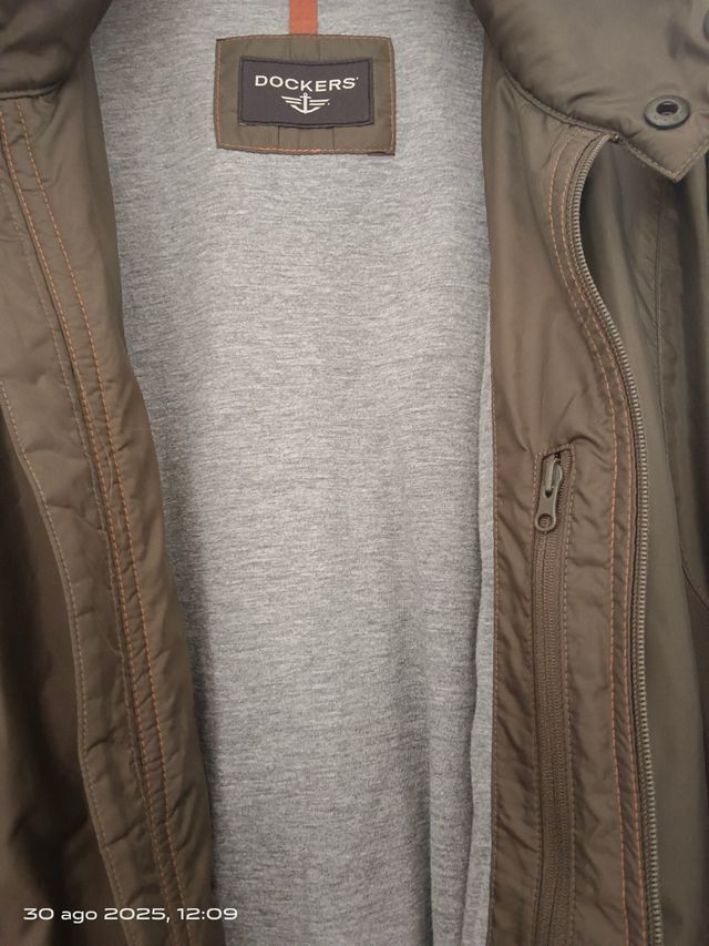 DOCKERS Cazadora verde