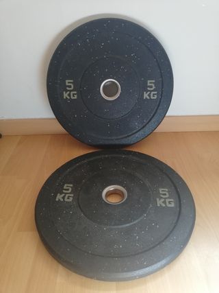 Discos crossfit 5kg - MANIAK - 2uds