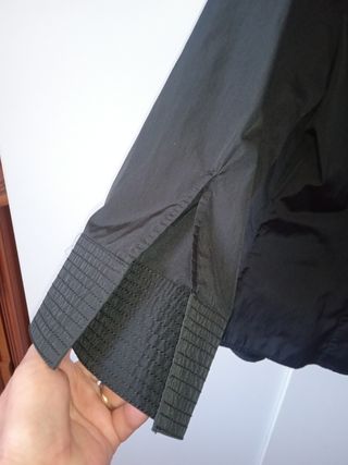Camicia NICO nera a maniche 3/4