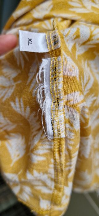 Camiseta Yessica mostaza - XL