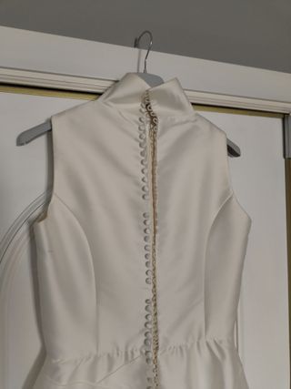 Vestido novia blanco - elegante