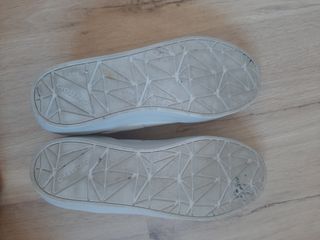 Zapatillas Giossepo blancas y doradas - 40