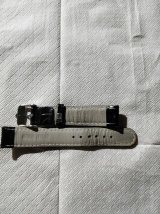 Correa reloj Rolex piel negra