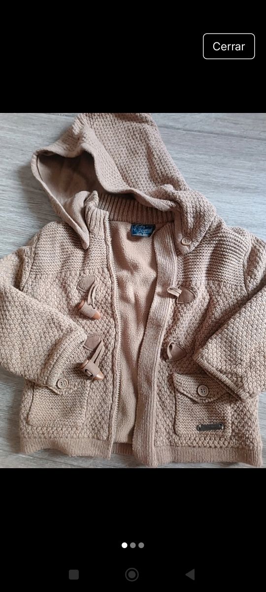 Abrigo bebé Mayoral 12m 80cm